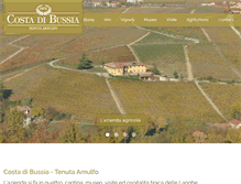 Tablet Screenshot of costadibussia.com